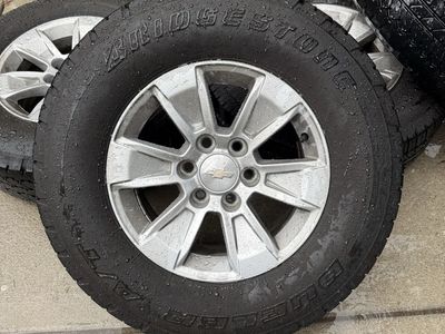 Chevy Silverado 1500 Rims w/ 265/70R17 Tires
