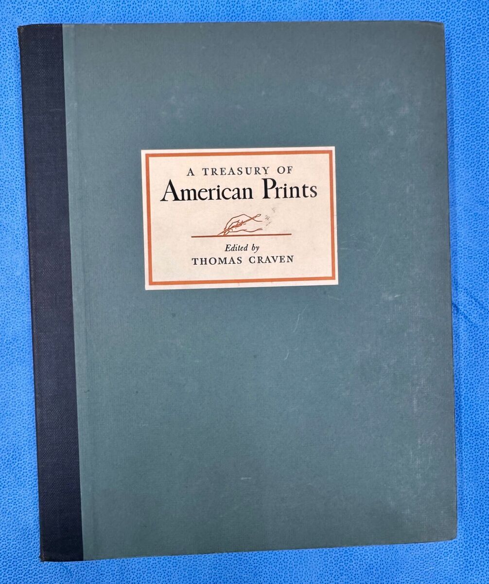 A TREASURY OF AMERICAN PRINTS: A Beautiful Selection of One Hundred Etchings and Lithographs