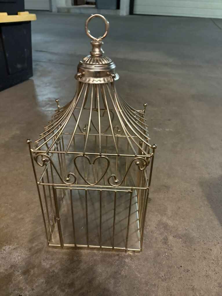 Bird cage for decorating