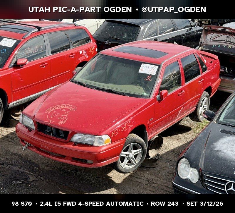 1998 Volvo S70 Parts - UTPAP Ogden