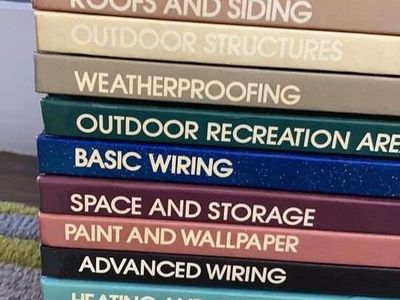 Vintage Time Life Book Home Repair & Improvement set 15