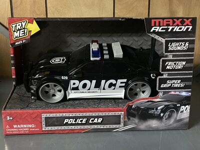 Maxx Action Realistic Police Car Toy