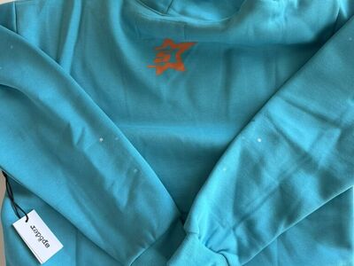 Brand new teal Sp5der hoodie rare colorway