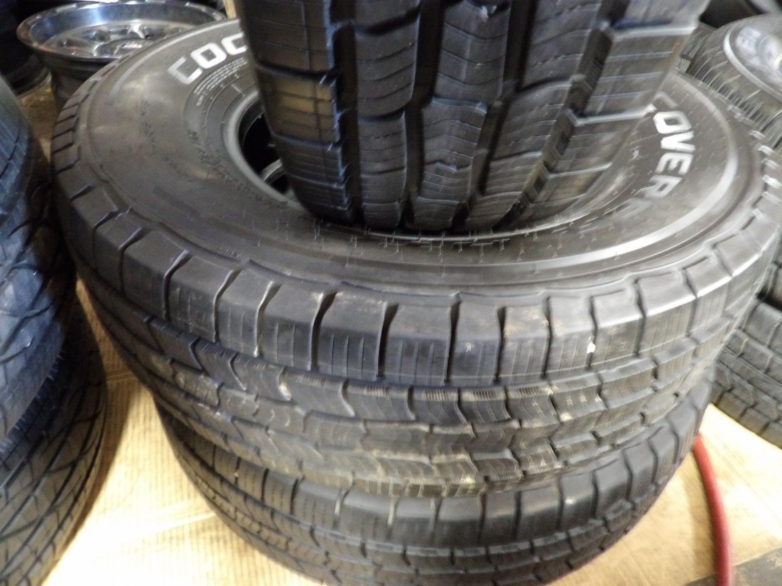 245/75R16 COOPER DISCOVERED HTP PAIR OF TWO USED TIRES