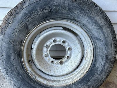 General Ameri 550 TR LT245/75R16 Tire with Steel Wheel