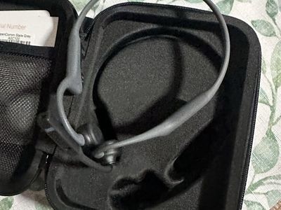 Aftershokz OpenComm Slate Grey Bone Conduction Stereo Headset with Case
