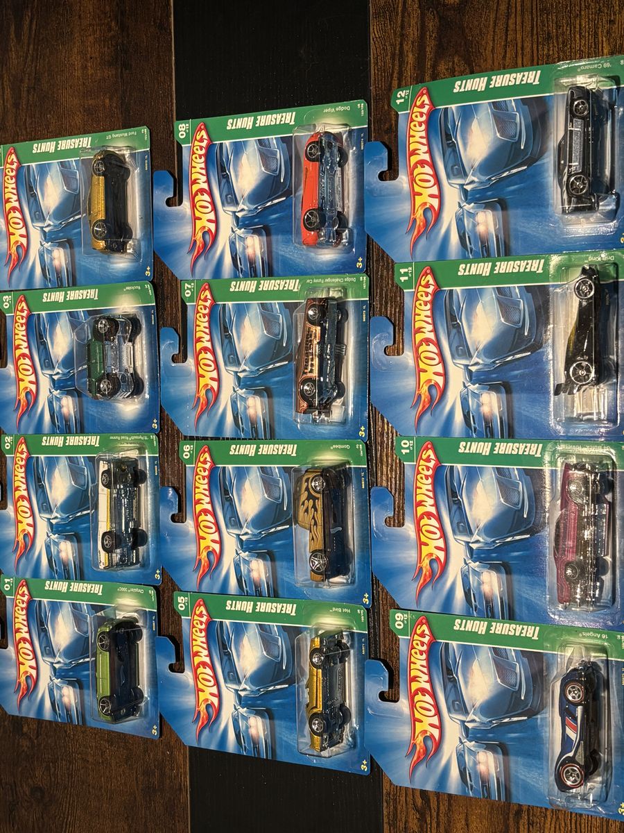 Hot Wheels Treasure Hunts 2008 Full Set
