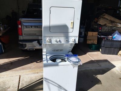 Kenmore White Spacemaker Washer and Dryer Laundry Center