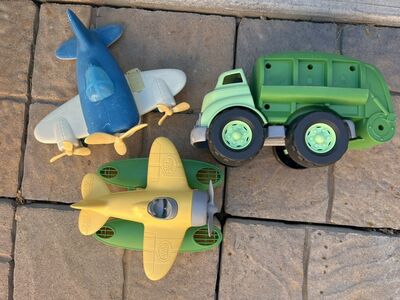 Green Toys Lot Of 3