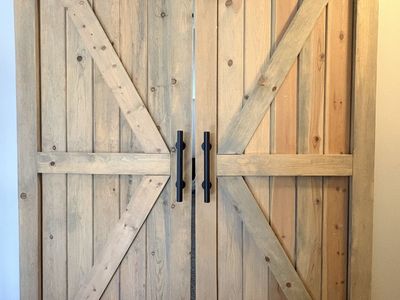 Z-Frame Interior Barn Door with Hardware