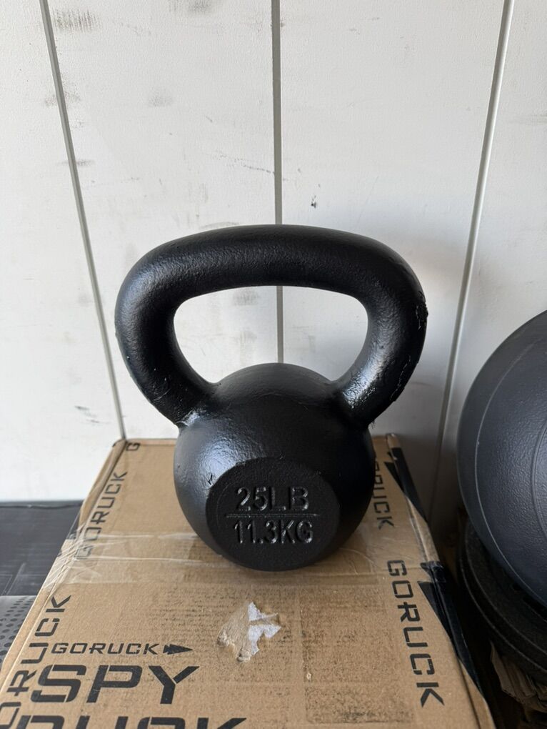 25 Pound Kettlebell