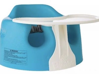 Bumbo Floor Seat with Tray - Blue Infant Support Chair