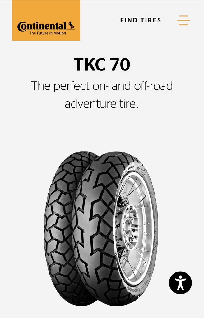 TKC 70 Adventure Motorcycle Tires