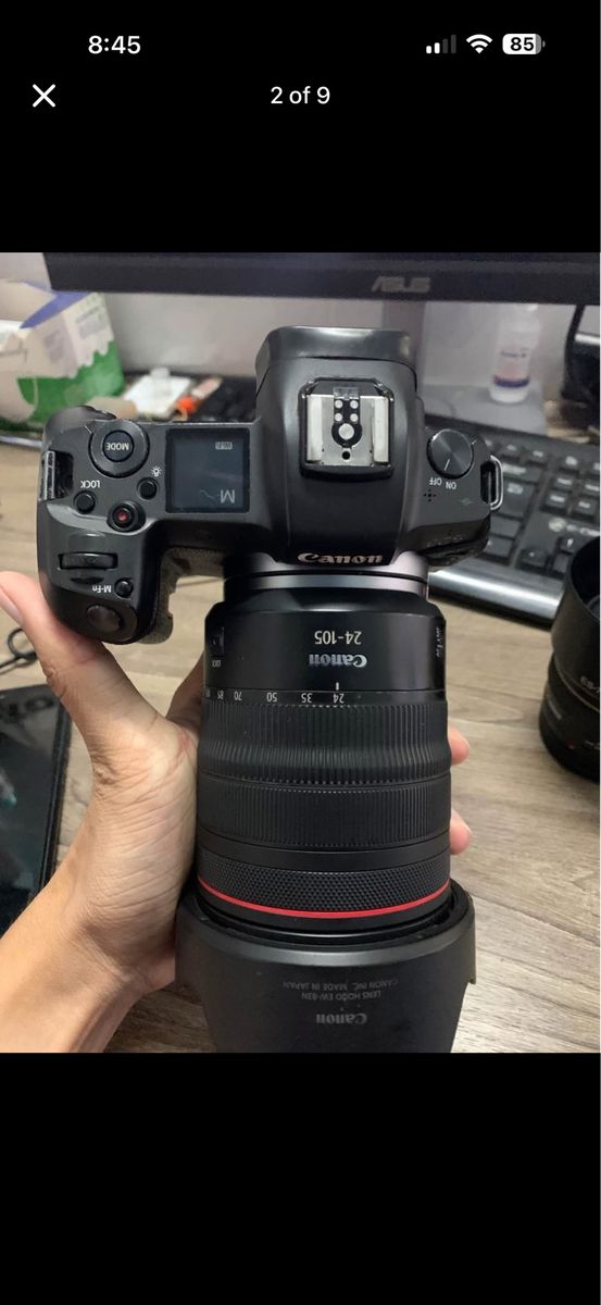 canon r with lens rf 24 105 f4 and 50 f1.4 usm lens