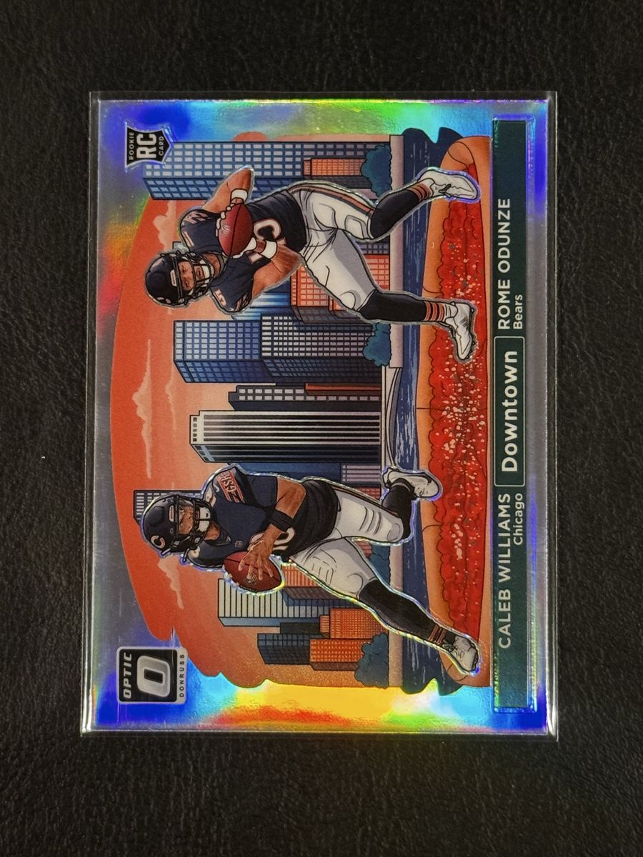 2024 Donruss Optic Caleb Williams Rome Odunze Downtown