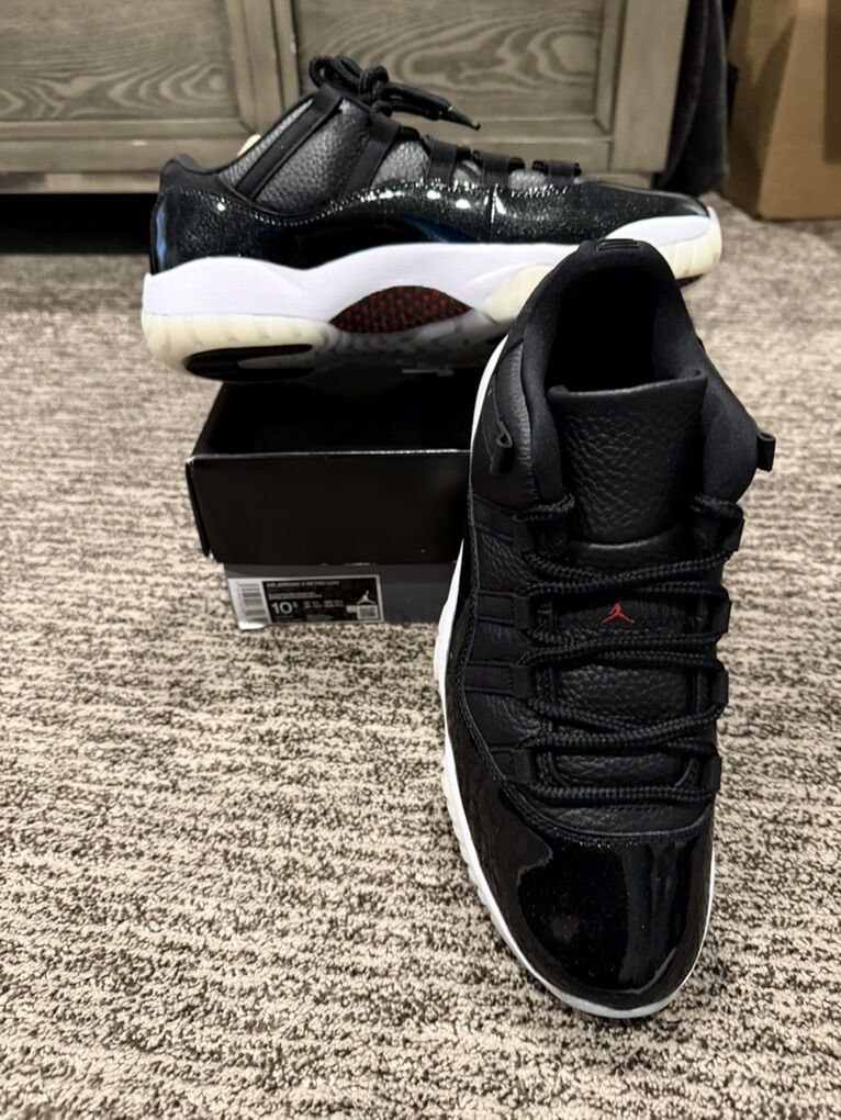 Air Jordan 11 Retro Low 72-10 Size 10.5