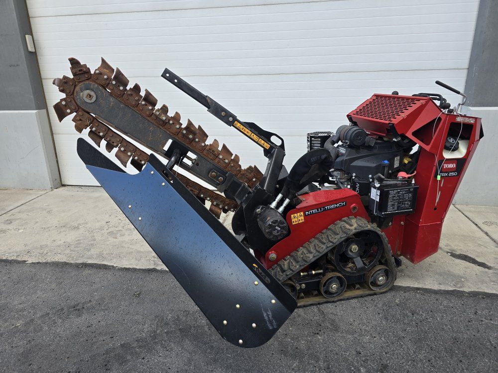 Toro TRX 250 Walk-Behind Trencher- 117 hrs