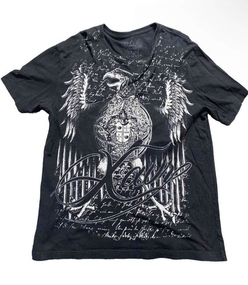 Xzavier Unlimited Shirt Men's L MMA UFC Style Y2K