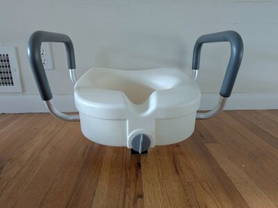Nova Raised Toilet Seat with Arms