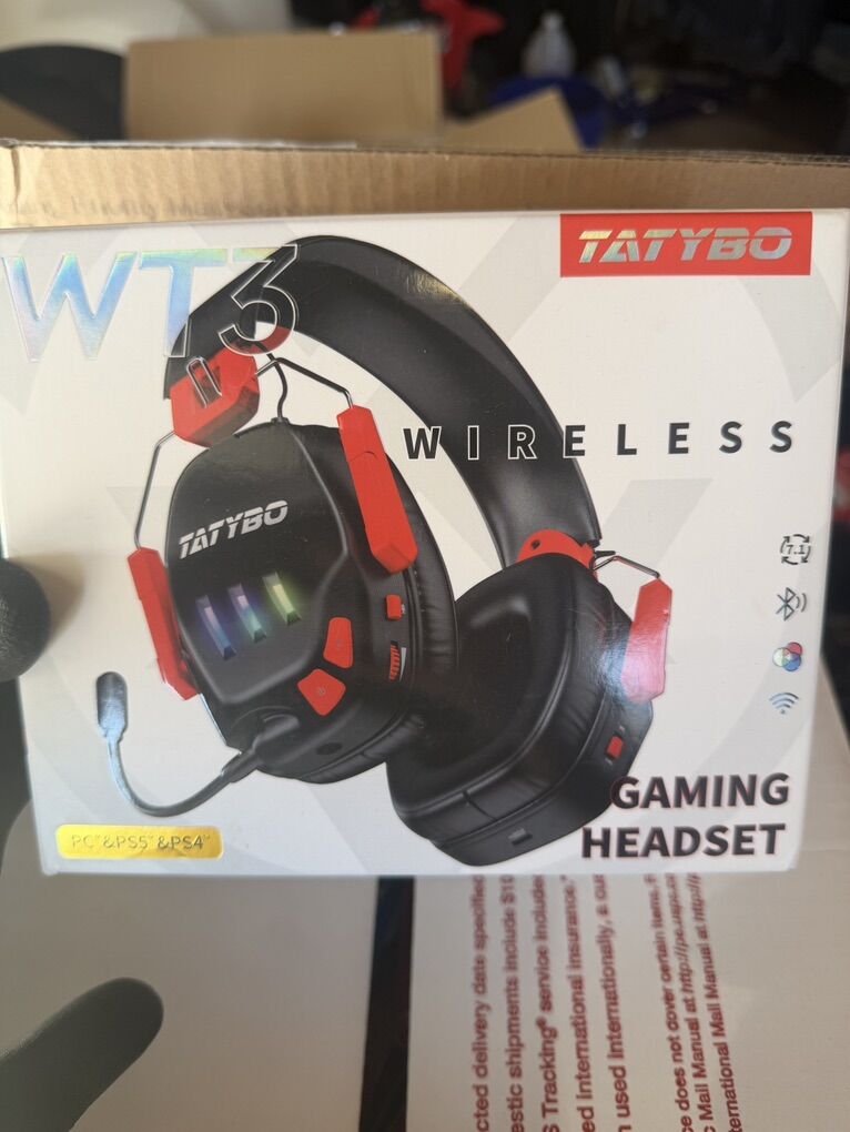 Tadybo Gaming Headset – PS5 / PS4 / PC – NIB