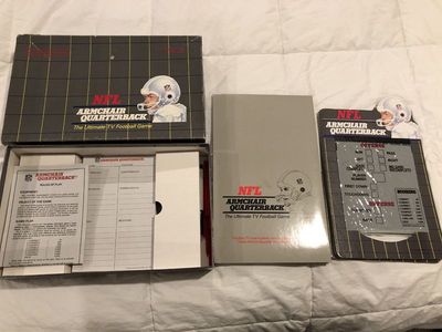 Vintage 1986 NFL Armchair Quarterback Ultimate TV Football Game