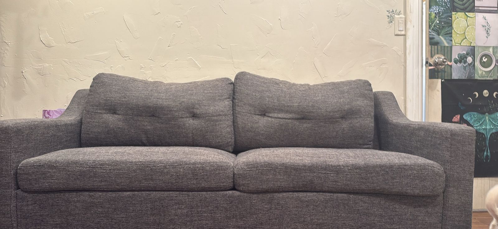Grey modern Century Sofa