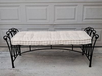 Mid-Century bed bench