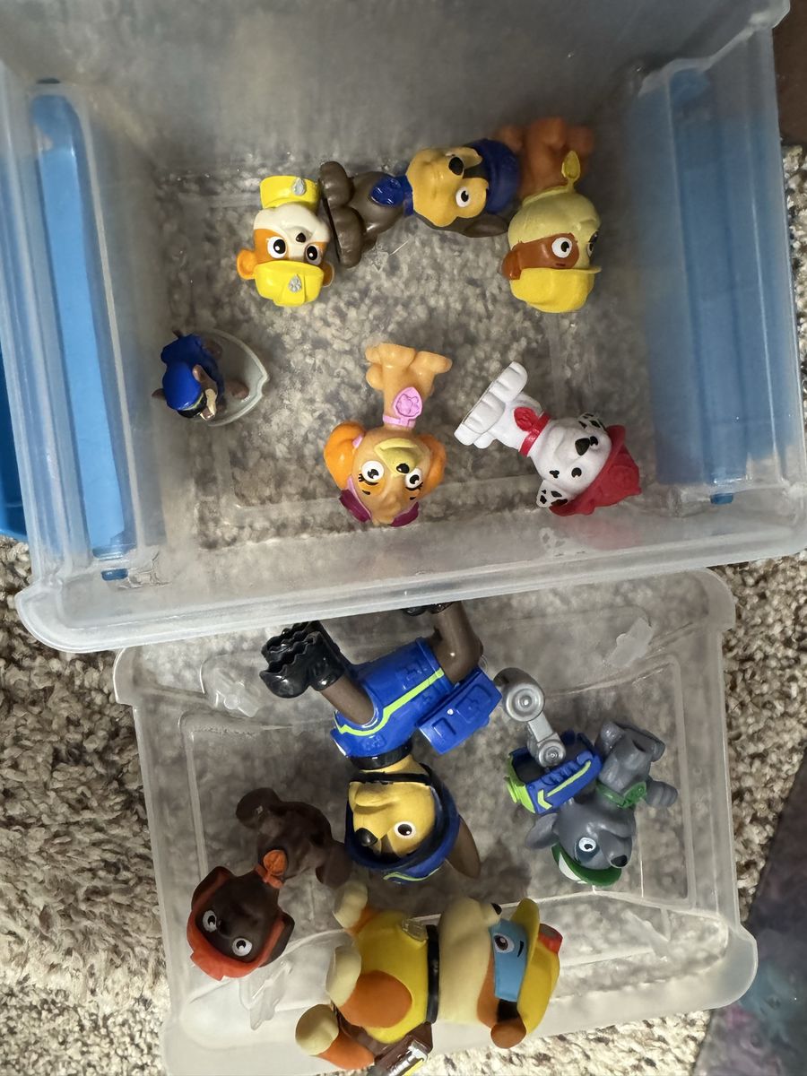Assorted Paw Patrol Action Figures - Set of Character Figurines
