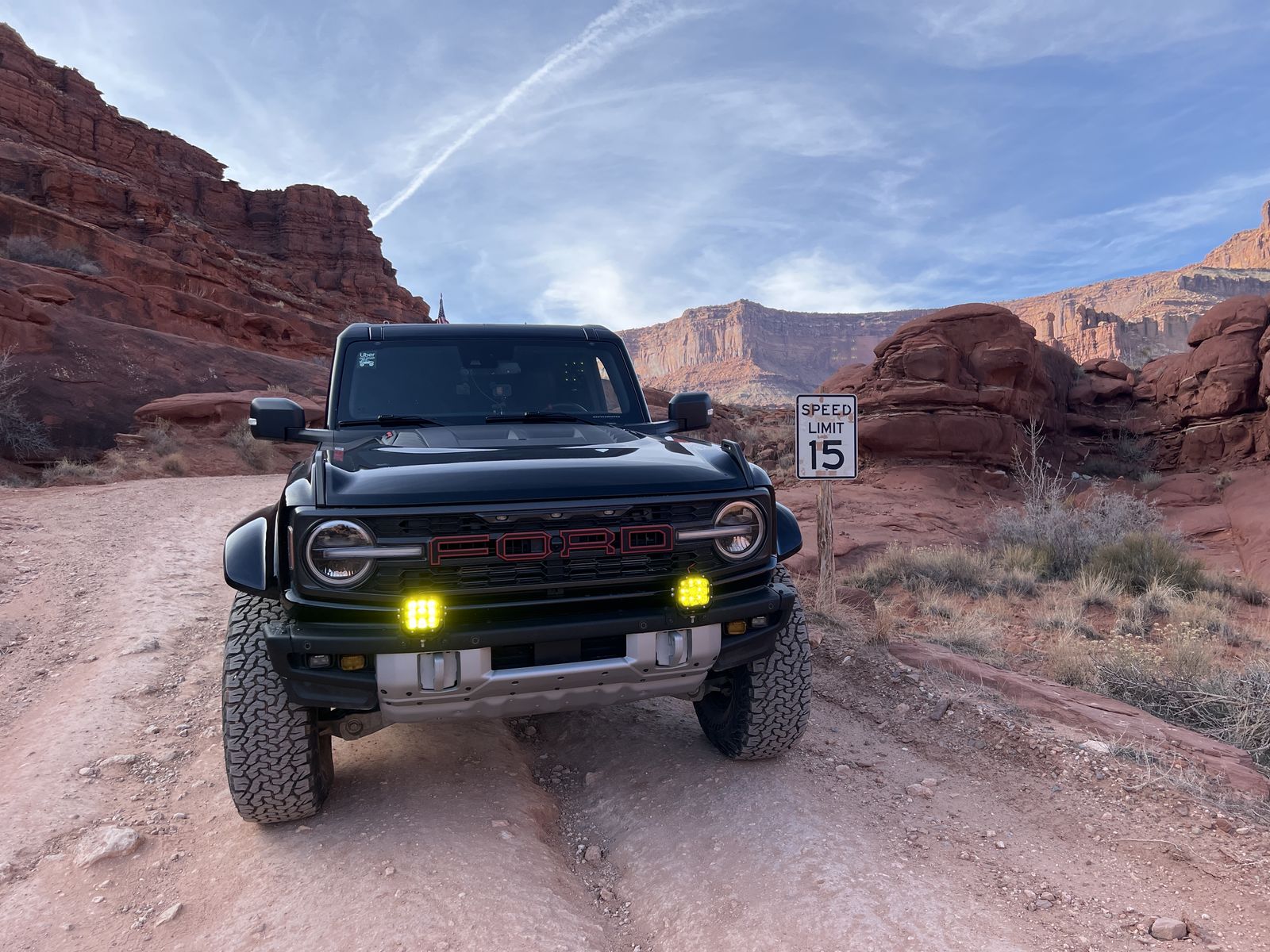 Ford Bronco Modular Bumper Light Mount Brackets SPV Product