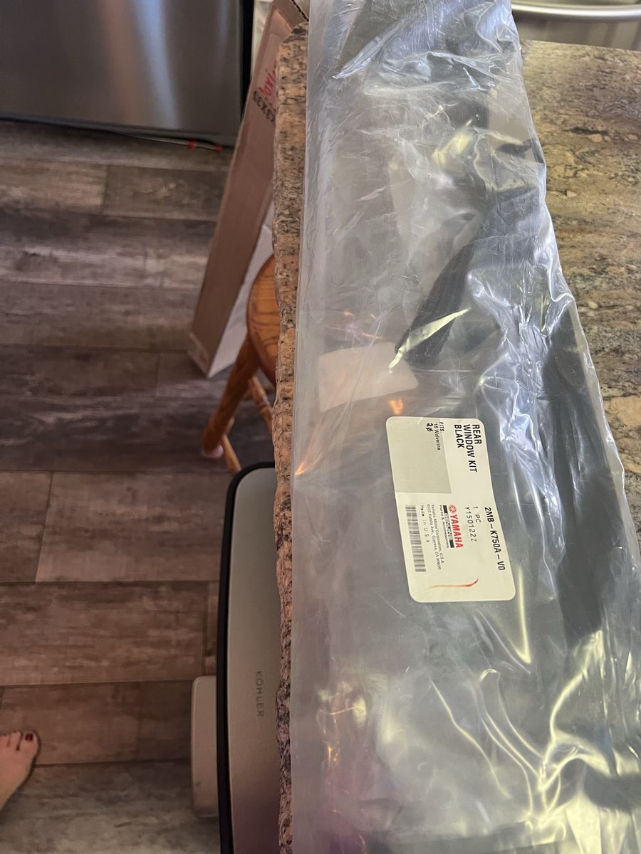 2016 Rear Windshield Fits Yamaha Rhino