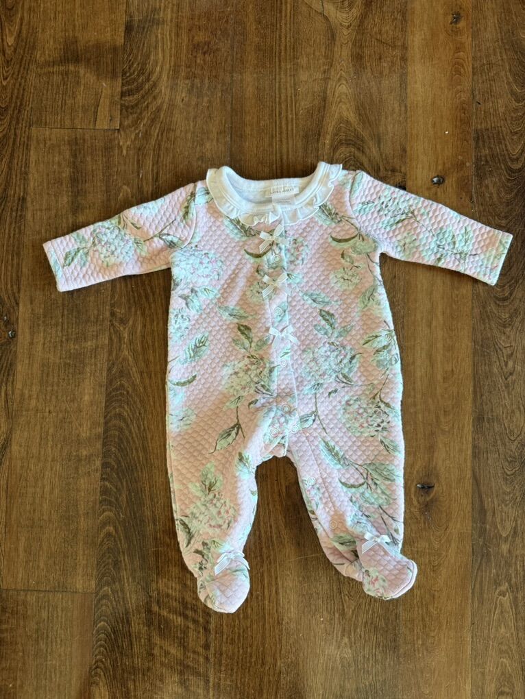 Laura Ashley Floral Sleeper 0-3 Month