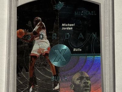 MICHAEL JORDAN 1997 SPX SKY #6 PSA 7