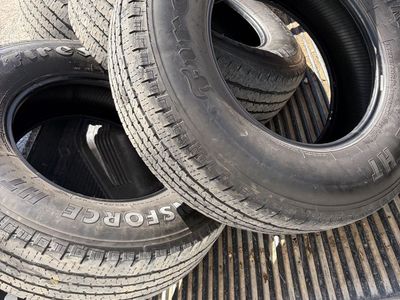 Firestone Transforce HT LT275/70R18 Tires - Set of 4, Great Tread
