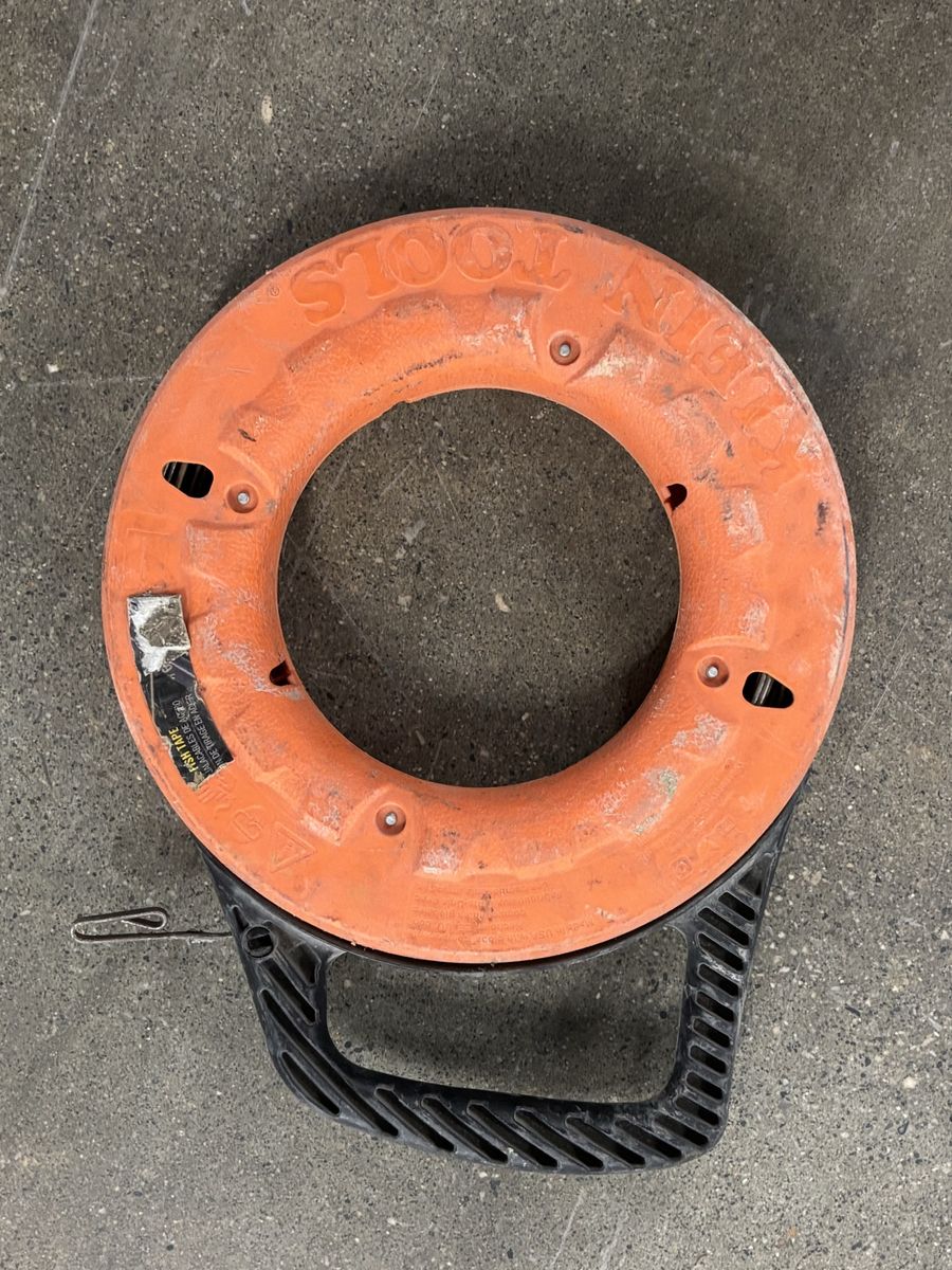 Klein Tools 65' Steel Fish Tape Wire Puller Made in USA
