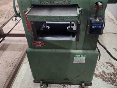 Powermatic 180 18 inch Thickness Planer, 220V Single Phase