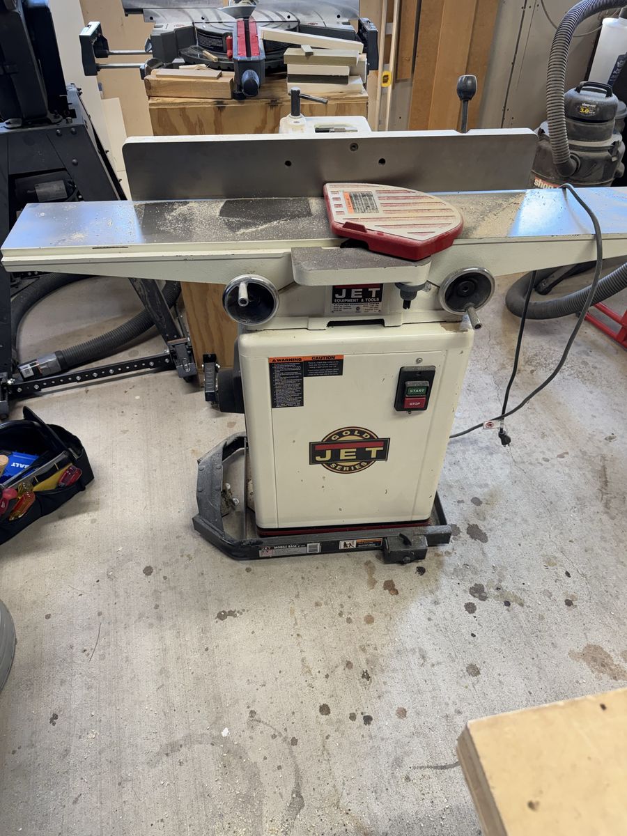 Jet 6” long bed jointer