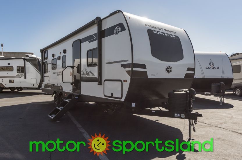 2026 Forest River Surveyor 260BHLE Rear Entertainment Outdoor Kitchen