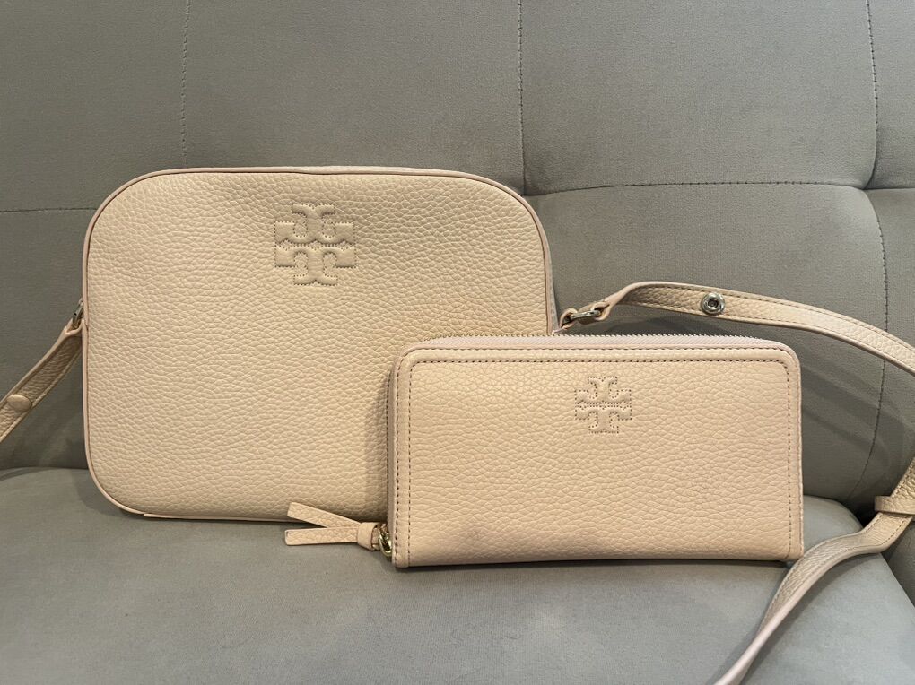 Tory Burch Crossbody Purse With Matching Wallet
