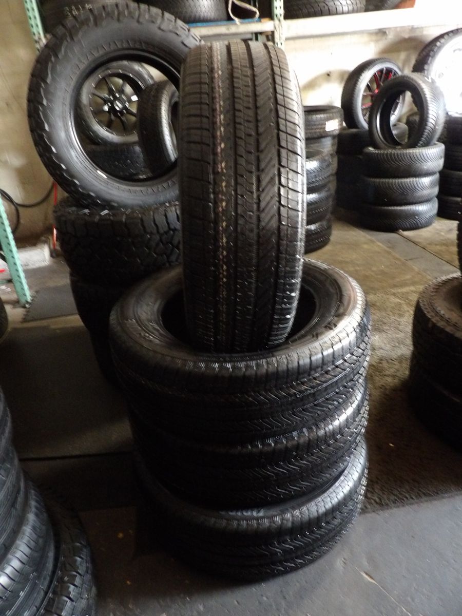 275/60R20 BRIDGESTONE ALENZA A/S02 SET OF TAKE OFFS TIRES 