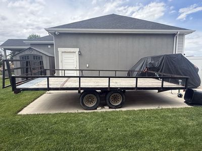 8.5 x 16’ Tandem Axle Utility Trailer – Heavy Duty