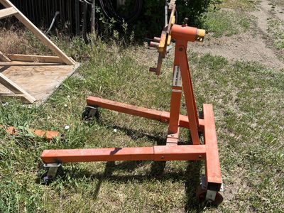 2 Ton Engine Hoist & 2000lb Engine Stand with Upgraded Wheels