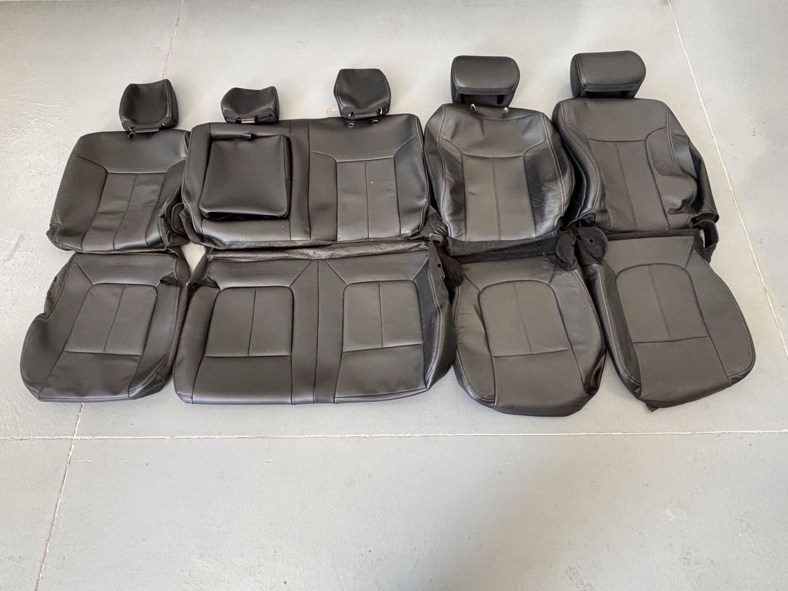 11-16 Oem Ford Superduty Lariat seat cover set