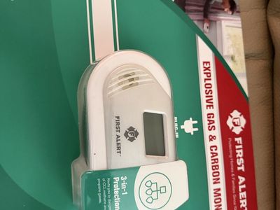 Gas and Cronin monoxide alarm