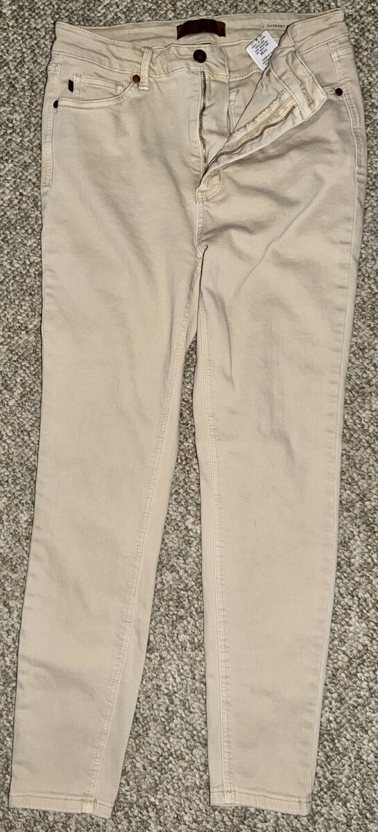 Size 11 - Judy Blue Tan Garment Dyed Skinny Jeans
