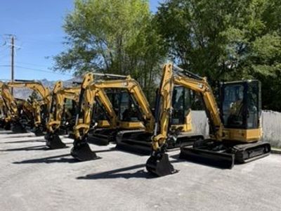 Backyard and Jobsite Machines for Rent. Skid Steers, Excavators, Mini Skids