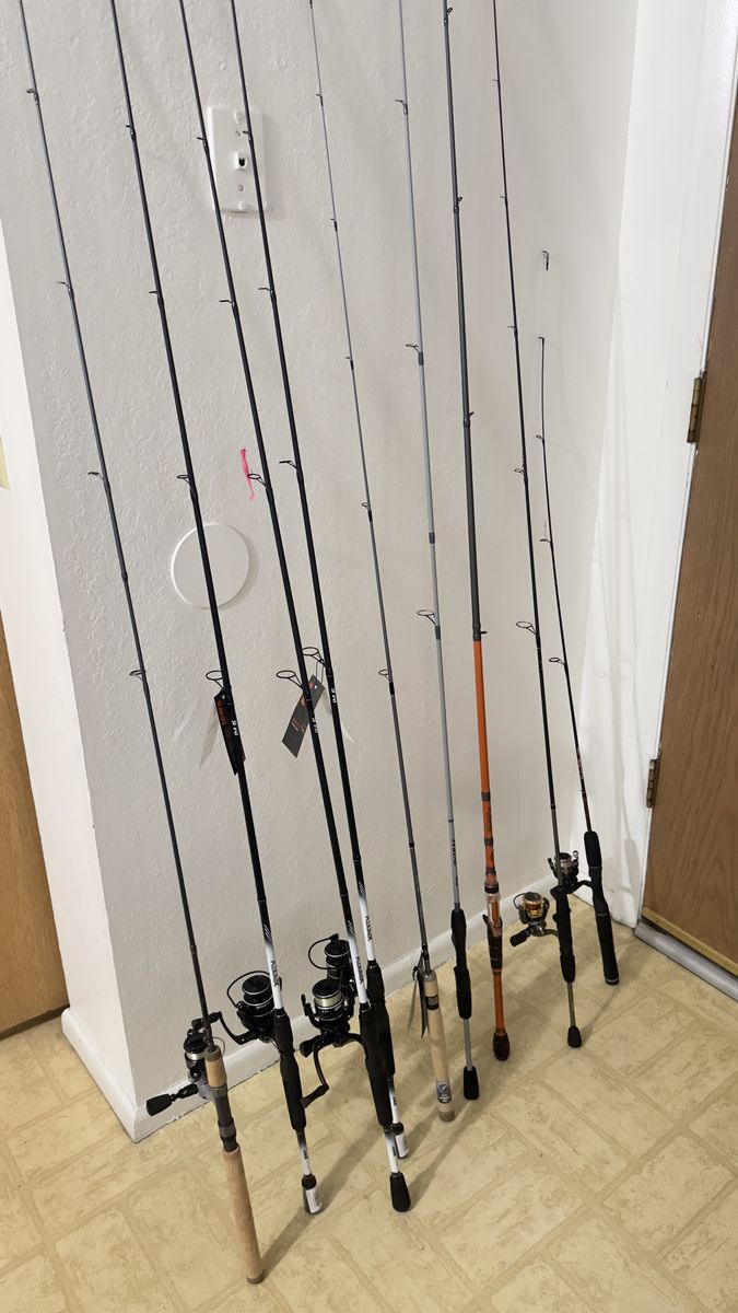 Assorted Fishing Rod and Reel Combos - Lew's, Okuma, Berkley