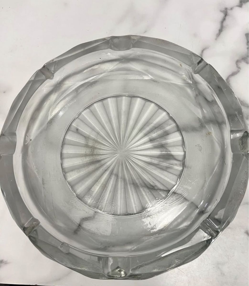 10" Glass Ash Tray