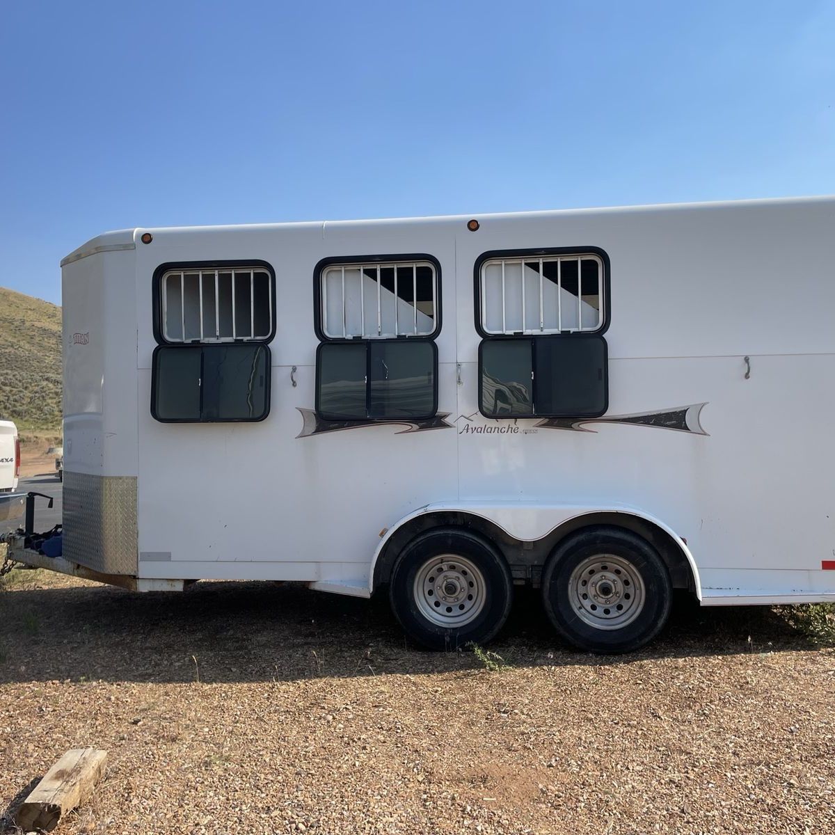 2010 Titan Avalanche 3 Horse Bumper Pull