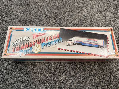Ertl Racing Transporters Past & Present Piedmont Racing Team Truck Stock Number 1334 Oldsmobile