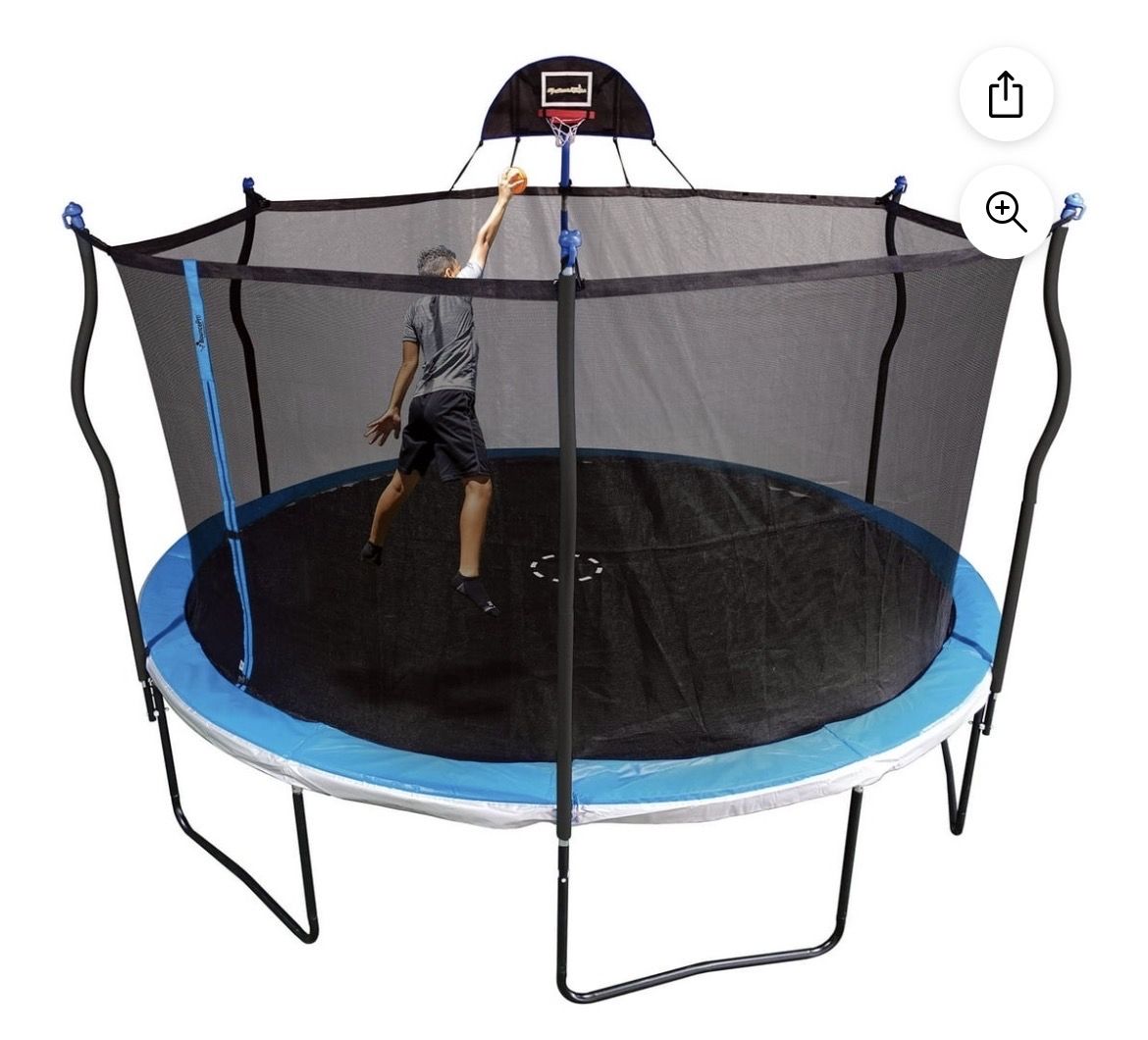 FREE Net and Poles For 13' Round Tramp